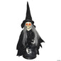 Witch Stirring Cauldron Animated Halloween Outdoor Decoration Haunted House Prop