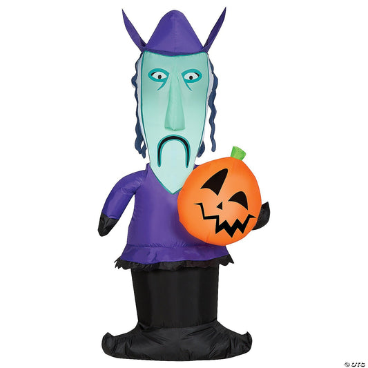 4 Ft Shock Nightmare Christmas Hanging Inflatable Outdoor Halloween Yard Decor