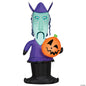 4 Ft Shock Nightmare Christmas Hanging Inflatable Outdoor Halloween Yard Decor