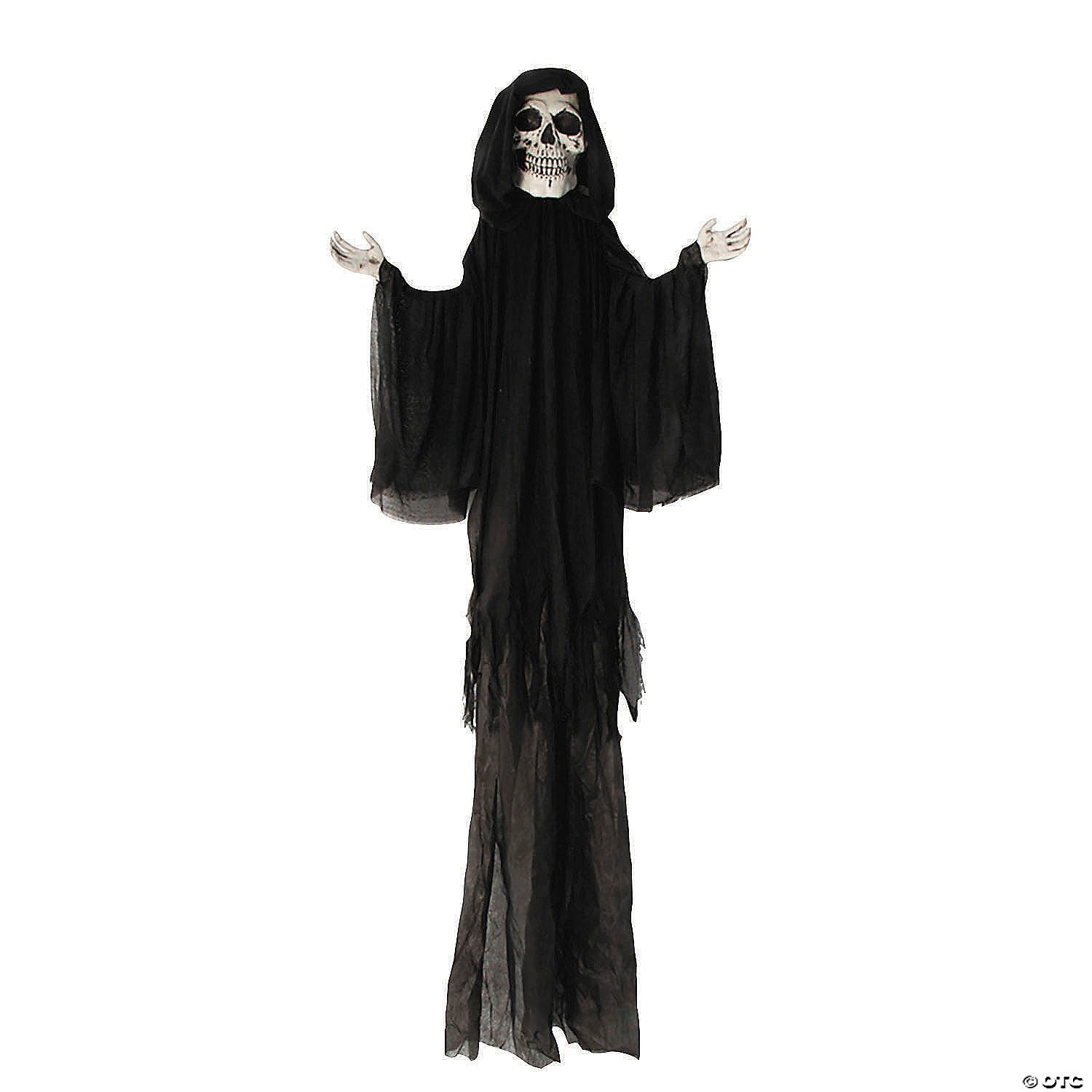 8 Ft Hooded Spirit Reaper Halloween Decoration Haunted House Outdoor Prop 2025