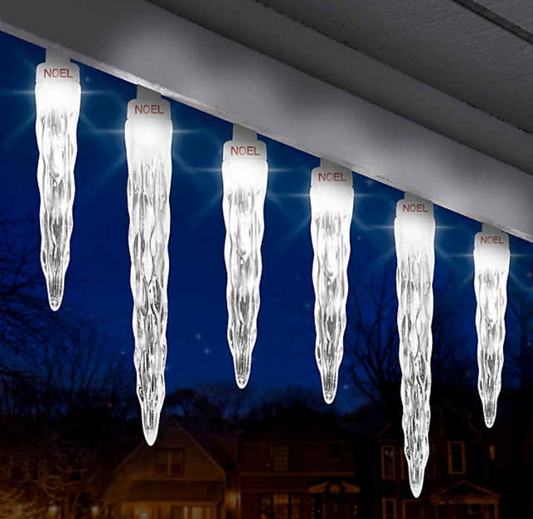 Gemmy Christmas Deluxe ColorMotion™ Icicle LED Light String Outdoor Decoration