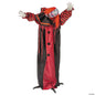 5 Ft Animated Head Twisting Scary Clown Halloween Haunt Prop Decor Spirit 2025