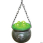Magic Bubbling Hanging Cauldron Animated Halloween Decoration Haunted Witch Prop