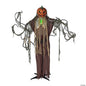 See Video! LifeSize 86" Jack o Lantern Man Animated Halloween Haunt Prop Outdoor