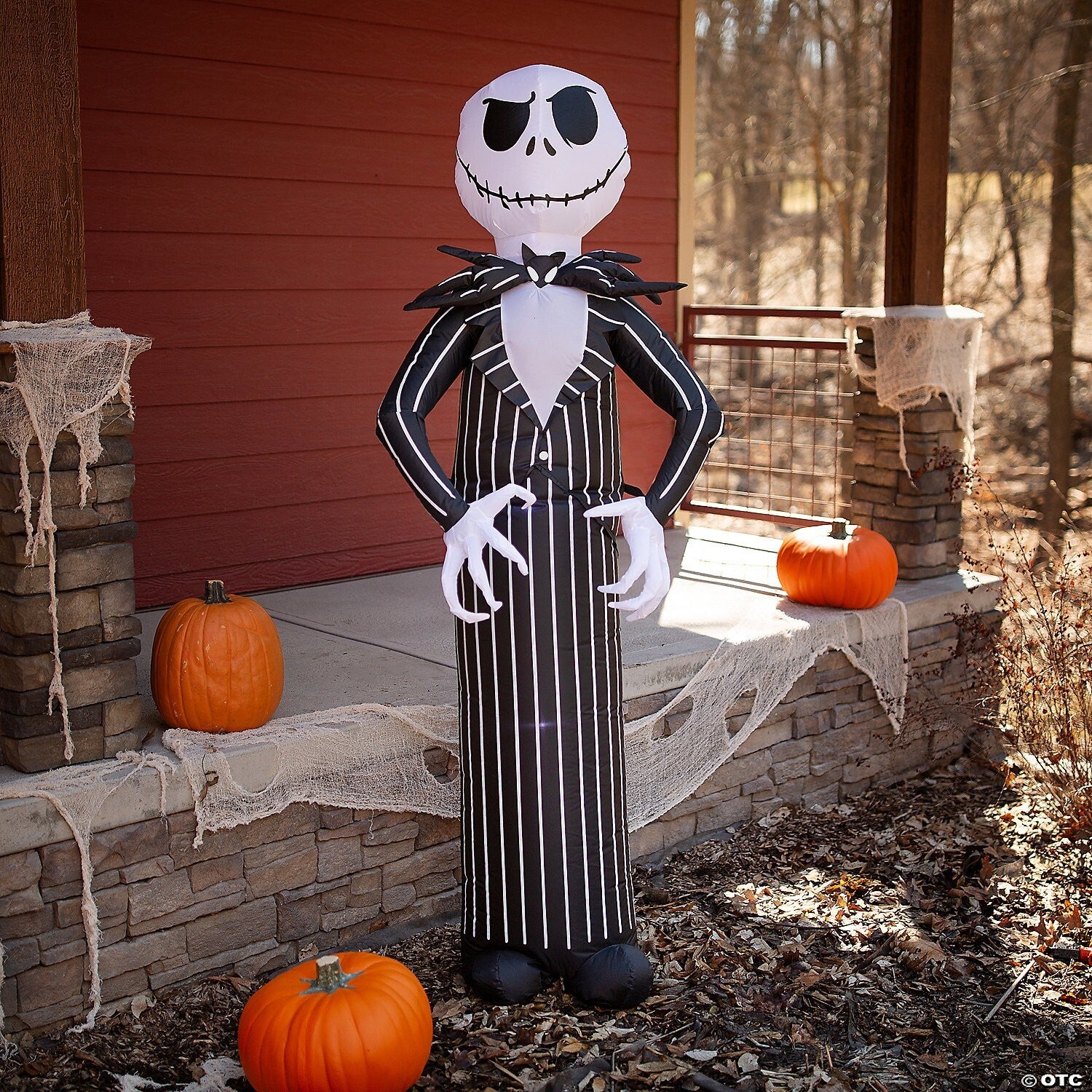 84" Jack Nightmare Christmas Inflatable Outdoor Halloween Yard Decor Airblown