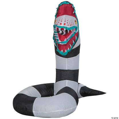 3 Ft Sandworm Beetlejuice Inflatable Outdoor Halloween Yard Decoration Lighted