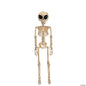 37" Alien Skeleton UFO Corpse Halloween Outdoor Decoration Haunted Prop Yard