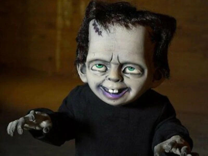 Frankie Monster Kid Distortions Halloween Decoration Haunt Making Monsters Prop