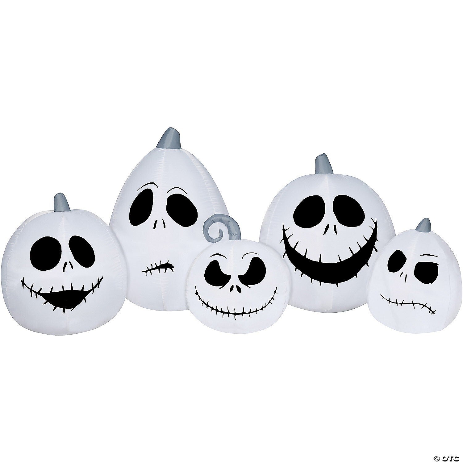 40" Jack Nightmare Christmas Pumpkins Inflatable Outdoor Halloween Yard Decor