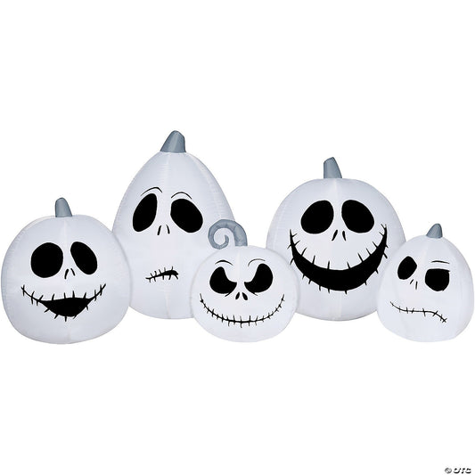 40" Jack Nightmare Christmas Pumpkins Inflatable Outdoor Halloween Yard Decor