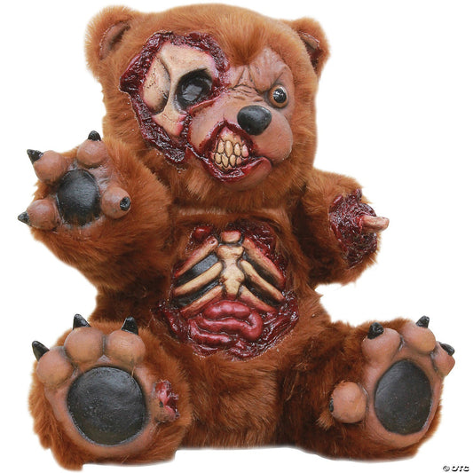 Bad Teddy Latex Prop Zombie Horror Evil Doll Halloween Decoration Haunted House