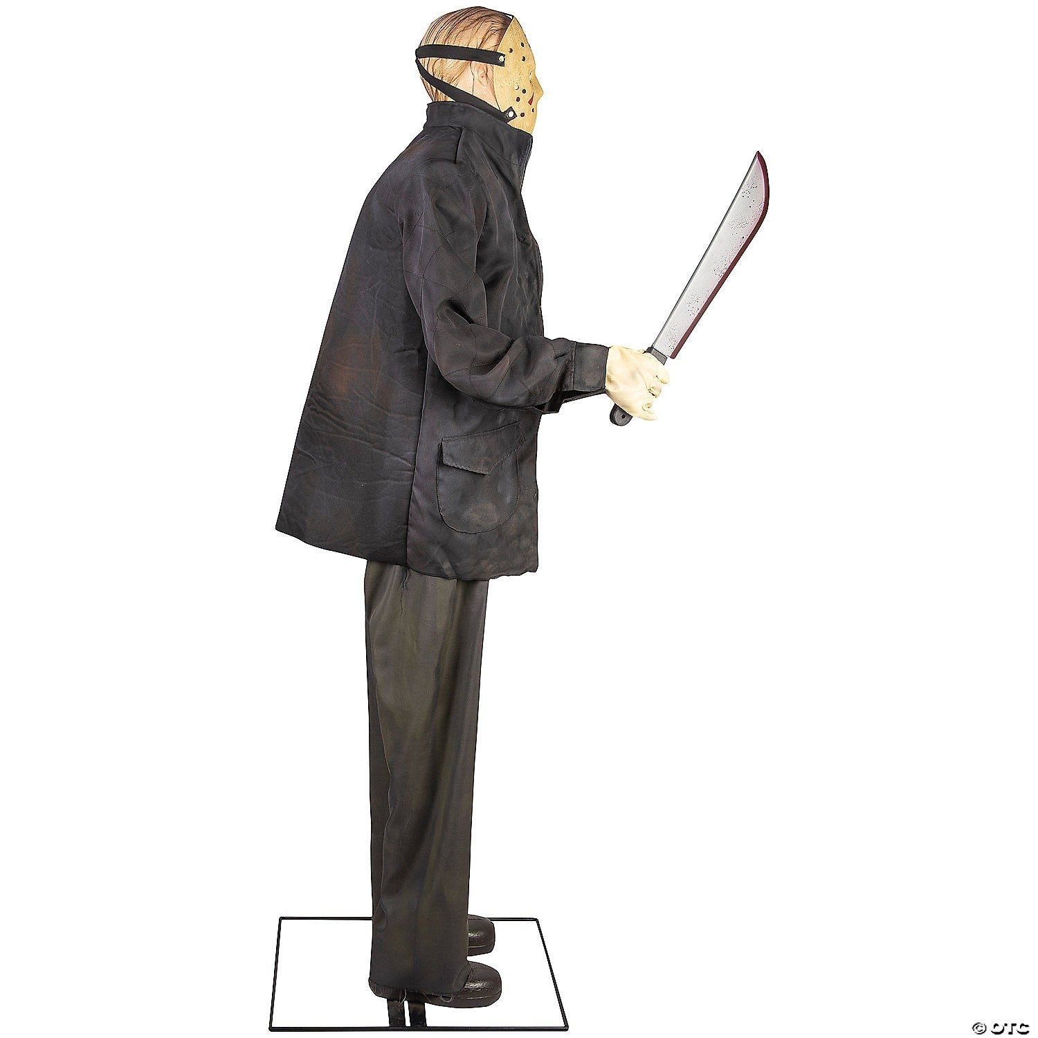 76" Animatronic Jason Vorhees Friday the 13th Halloween Spirit Haunted Prop