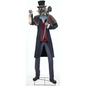 8.5' Graveyard Host Skeleton Animatronic Animated Halloween Haunt Prop Cemetery