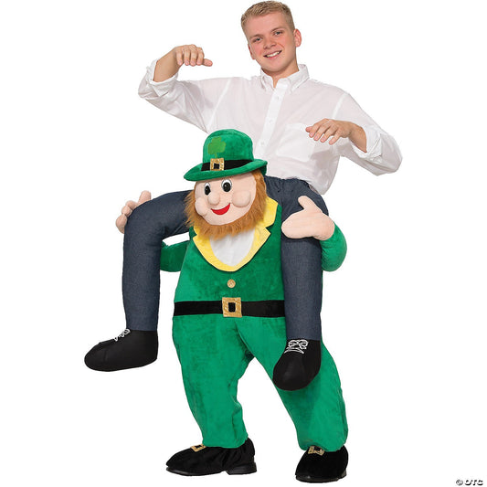 Leprechaun Carrying Adult Costume St Patricks Day Accessory Party Unisex One Sz