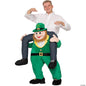 Leprechaun Carrying Adult Costume St Patricks Day Accessory Party Unisex One Sz