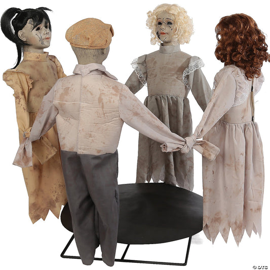LifeSize Evil Playground Haunted Dolls Animated Halloween Decor Prop Doll Spirit