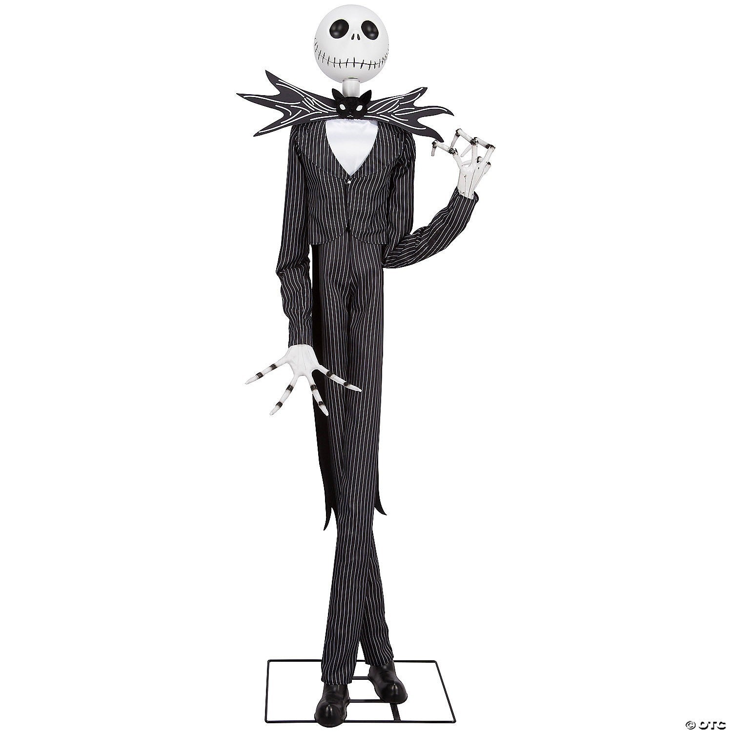 LifeSize 6.5 Ft Jack Skellington Animated Halloween Decor Haunt Prop Yard Porch