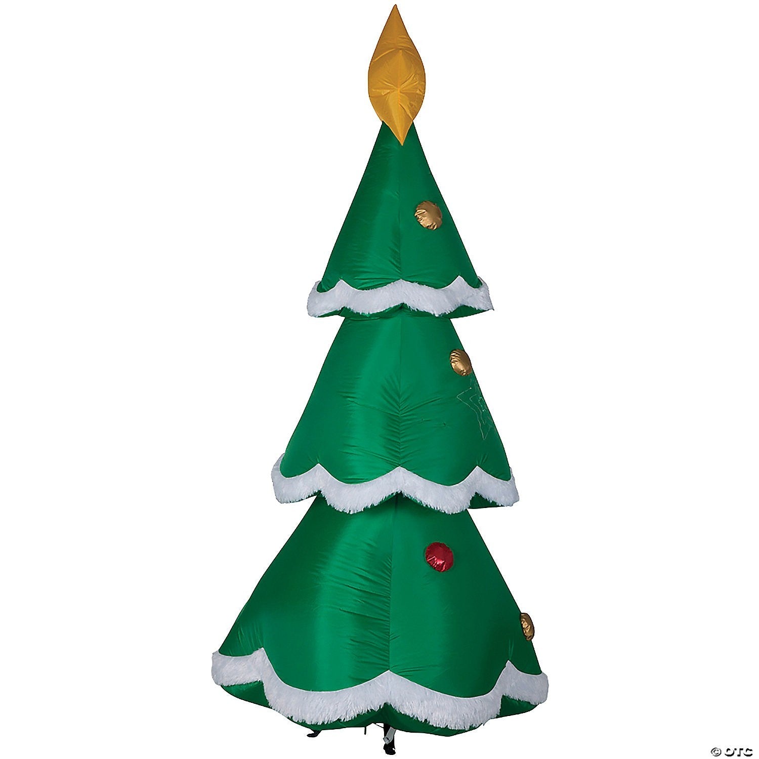 7.5' Lighted Christmas Tree Micro LED Lights Star Inflatable Outdoor Yard Decor