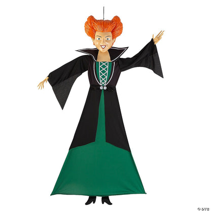 66" Hocus Pocus Winifred Sanderson Hanging Outdoor Halloween Yard Decor Disney