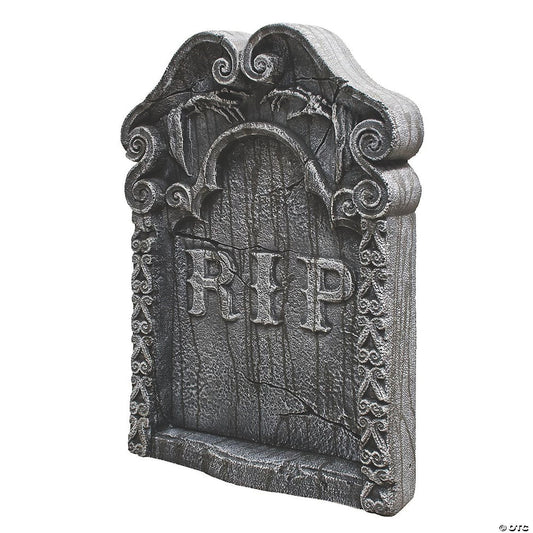 30" Rest in Peace RIP Tombstone Graveyard Cemetery Halloween Decor Haunt Prop