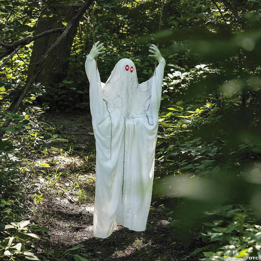 5 Ft Spirit Ghost on Swing - Animated