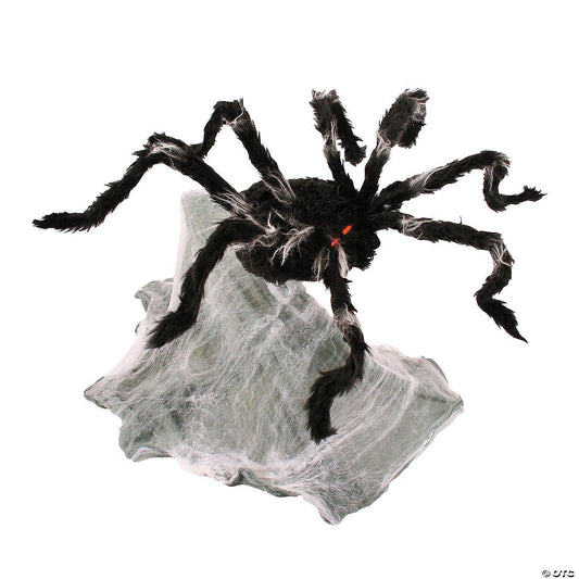 Giant 3 Ft Jumping Spider Animated Halloween Decoration Haunted Prop Outdoor