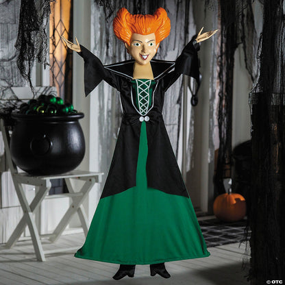 3 Ft Hocus Pocus Winifred Sanderson Sisters Hanging Outdoor Halloween Decoration