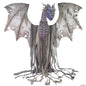Life Size 7 Ft Winter Dragon Animatronic Outdoor Halloween Decoration Haunt Prop