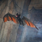 GIANT! 4 Ft Hanging Vampire Bat Halloween Haunted Spirit Decoration Prop Foam