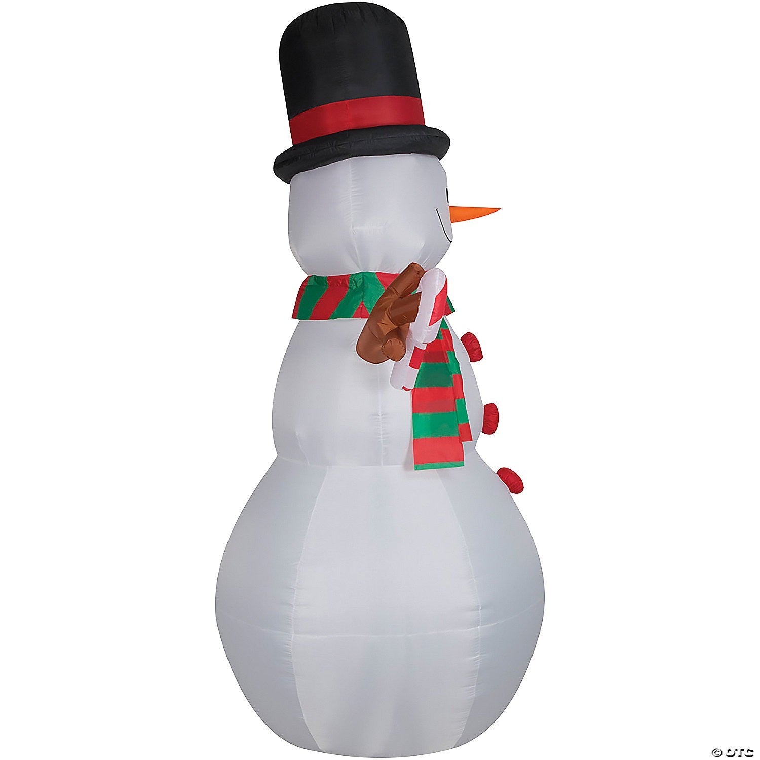 10 Ft Lighted Snowman Christmas Animated Inflatable Outdoor Yard Decoration LED