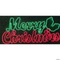 3 Ft Wide Merry Christmas LED Light Glo Window Wall Sign Decoration Home Lights