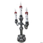 Blood Dripping Candelabra Lighted Goth Halloween Haunted Home Decor Candle Prop