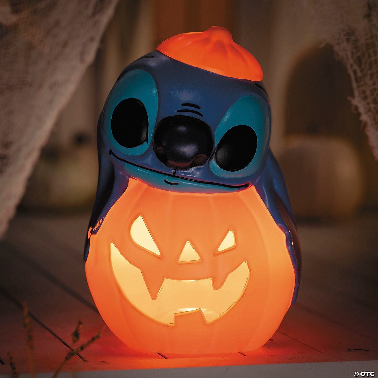 Lilo & Stitch Lighted Pumpkin Halloween Outdoor Indoor Home Decoration Prop