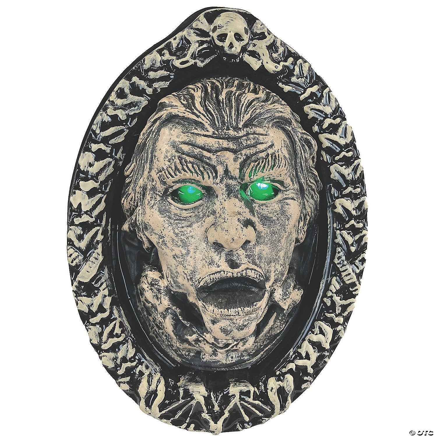 Haunted Mansion Talking Animated Portrait Mouth Moves Halloween Wall Decor Prop