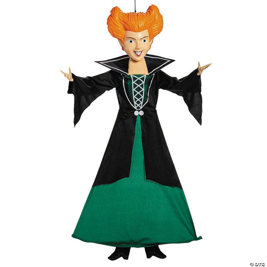3 Ft Hocus Pocus Winifred Sanderson Sisters Hanging Outdoor Halloween Decoration