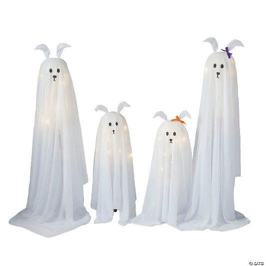 Standing Dog Ghost Family Light Up