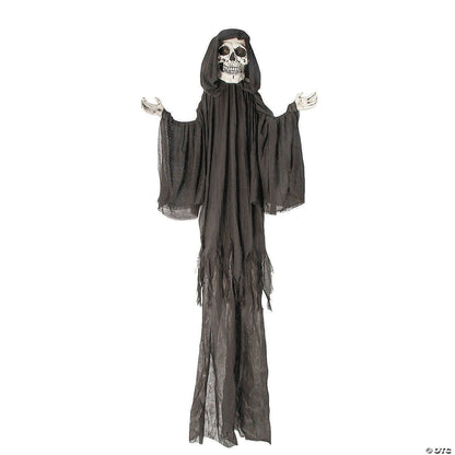 8 Ft Hooded Spirit Reaper Halloween Decoration Haunted House Outdoor Prop 2025