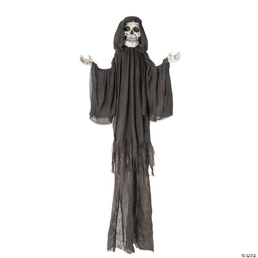 8 Ft Hooded Spirit Reaper Halloween Decoration Haunted House Outdoor Prop 2025