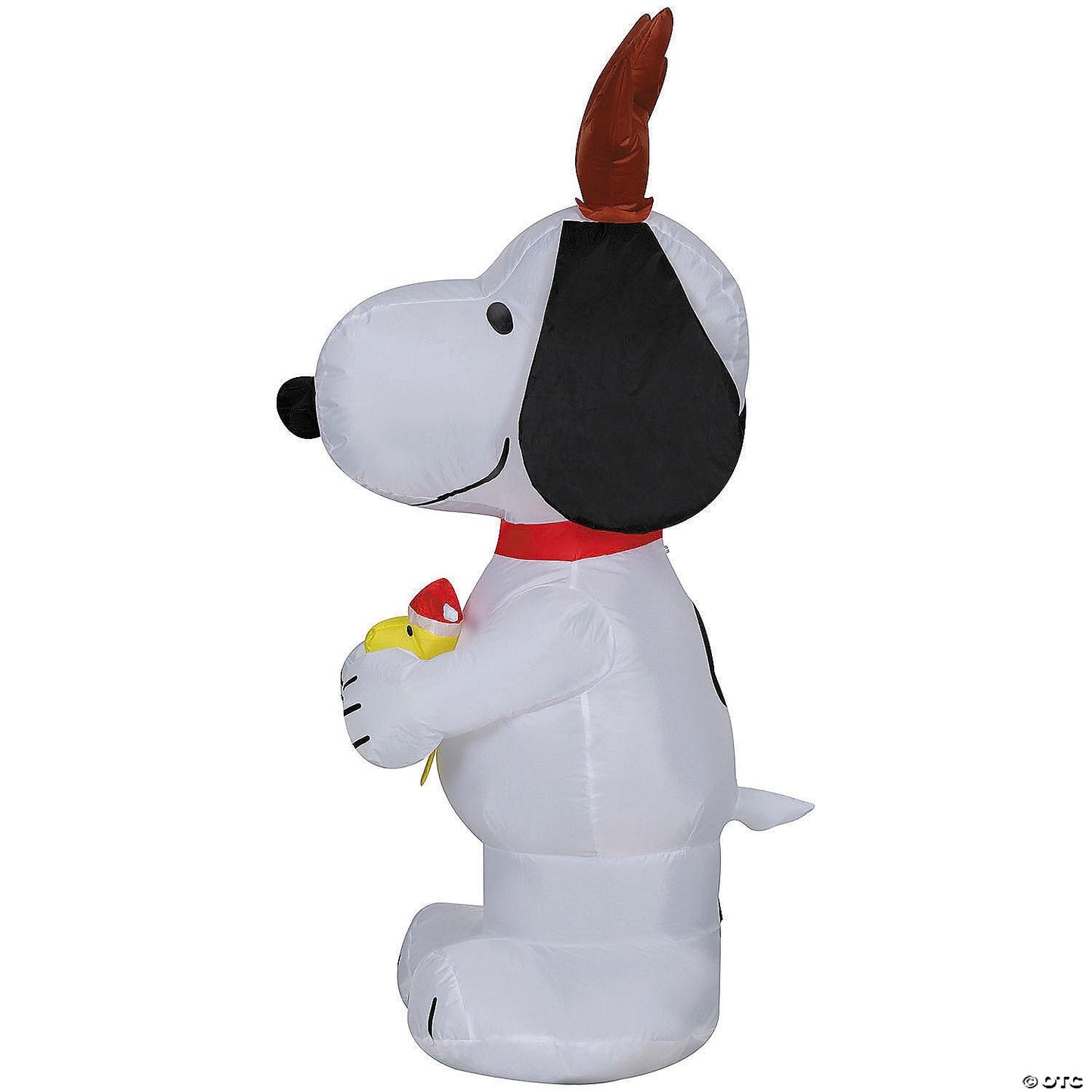 4 Ft Snoopy & Woodstock Peanuts Outdoor Christmas Inflatable Yard Decoration