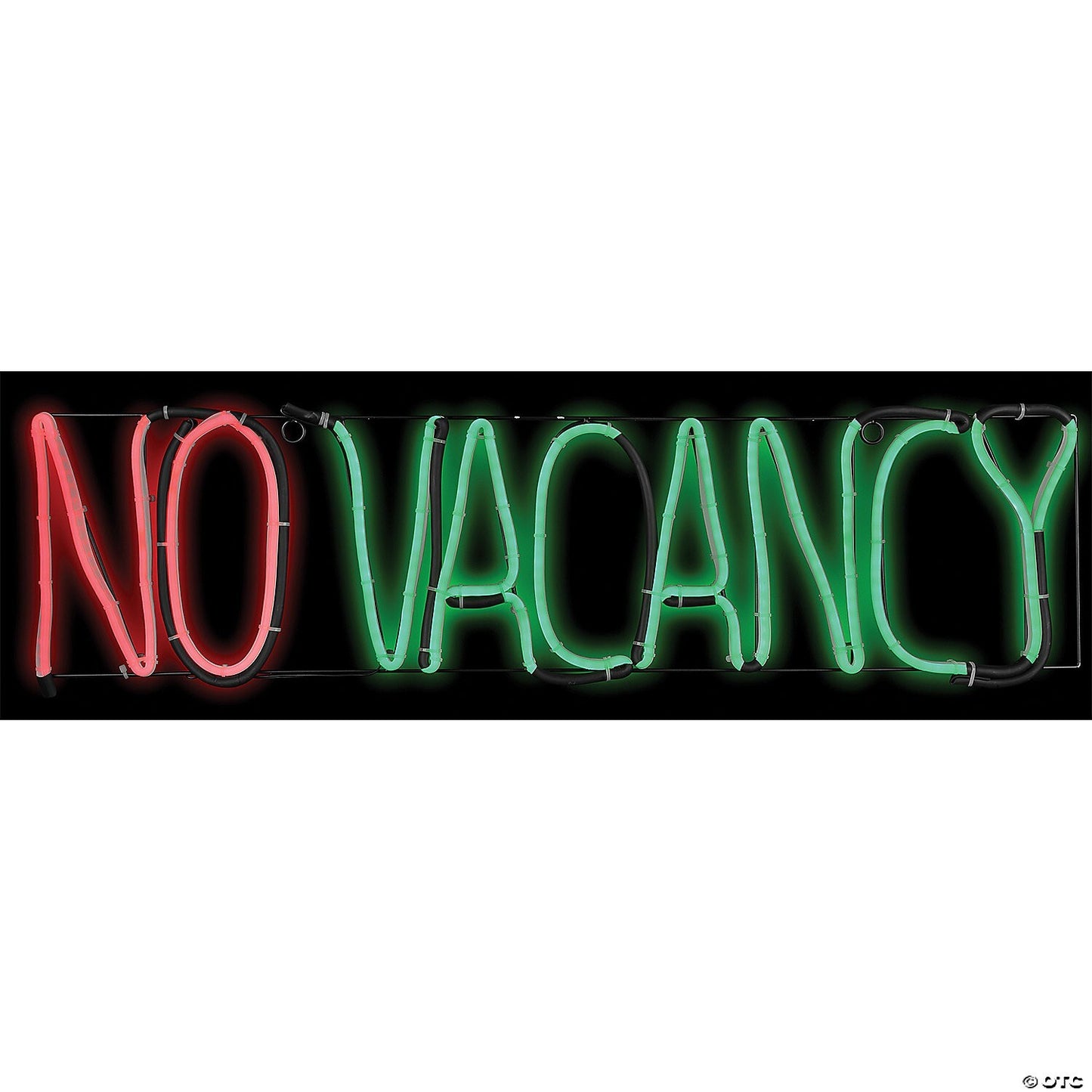 24" Lighted Neon NO VACANCY Sign LED Glo Halloween Decor Haunt Hotel Prop Psycho