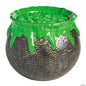 Animated Bubbling Witch Cauldron Halloween Decoration Haunted Prop Lights Sound