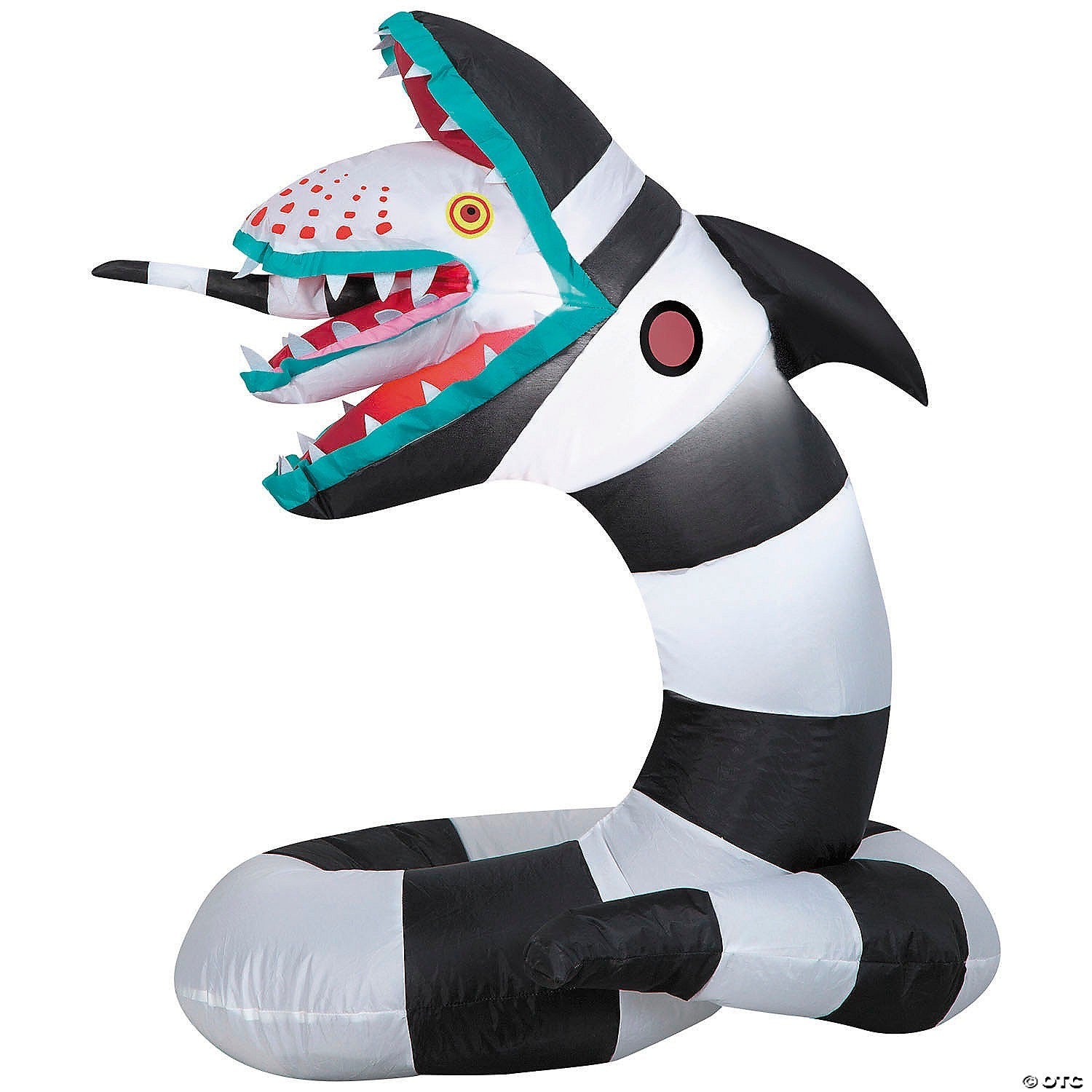 3 Ft Sandworm Beetlejuice Inflatable Outdoor Halloween Yard Decoration Lighted