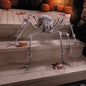 GIANT 4.5 Ft Latex Brown Spider Halloween Decoration Haunted Prop Spirit 2025