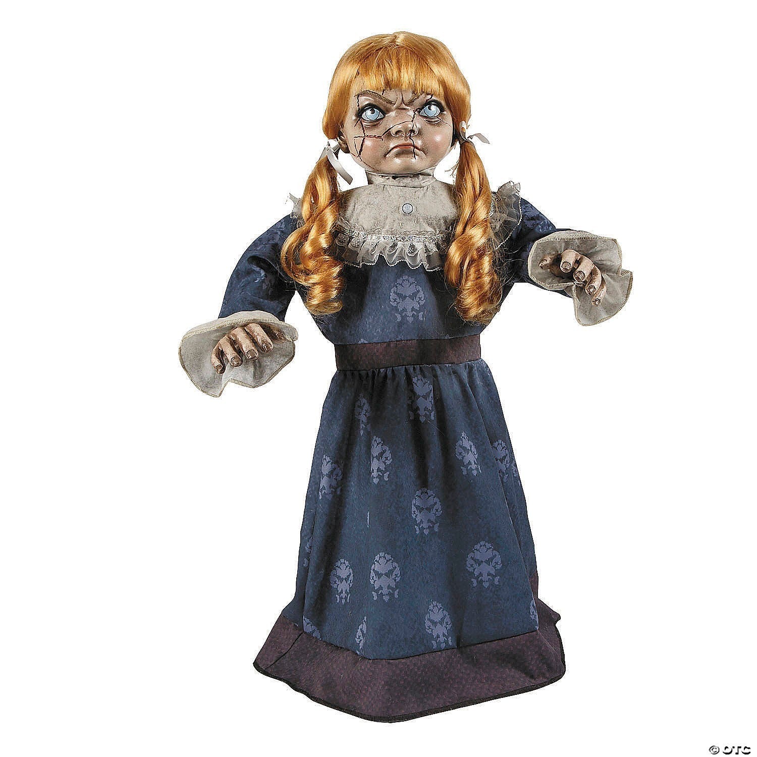 30" Animated Haunted Evil Doll Spirit Talking Moving Halloween Haunt Prop 2025