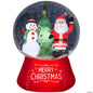 6 Ft Animated Santa Snow Globe Christmas Inflatable Outdoor Yard Decor Lighted