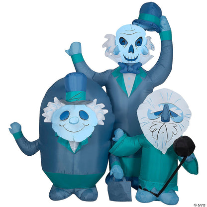 6 Ft Disney Haunted Mansion Hitchhiking Ghosts Inflatable Outdoor Halloween Yard