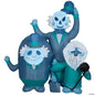 6 Ft Disney Haunted Mansion Hitchhiking Ghosts Inflatable Outdoor Halloween Yard