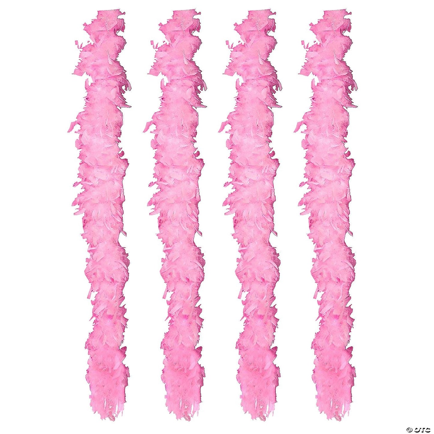 72" Jumbo Pink Feather Boa Scarf  Valentines Day Accessory Garland Decorations