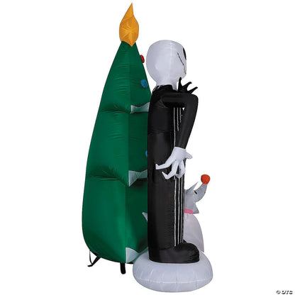 6 Ft Jack & Zero Nightmare Before Christmas Inflatable