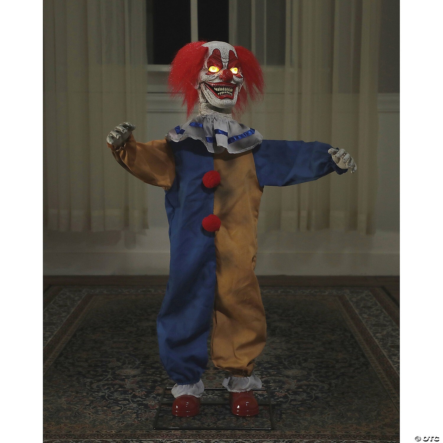 See Video! 36" Little Top Clown Animated Halloween Decoration Prop Outdoor